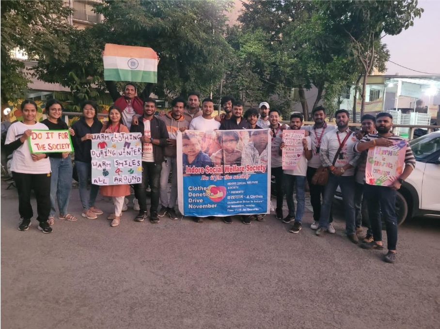 Indore Social Welfare Foundation NGO banner showcasing trusted Indore NGO initiatives